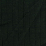 Polyester Viscose Stretch Rib Knit Fabric, 320 gsm, 180 cm — Green
