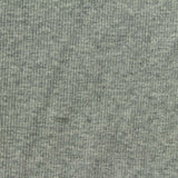 Heather Grey Marl Rib Knit, Cotton-Poly