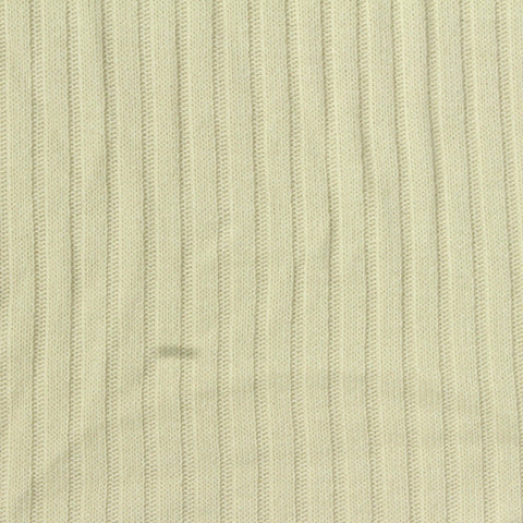Polyester Viscose Stretch Rib Knit Fabric, 320 gsm, 180 cm — Yellow
