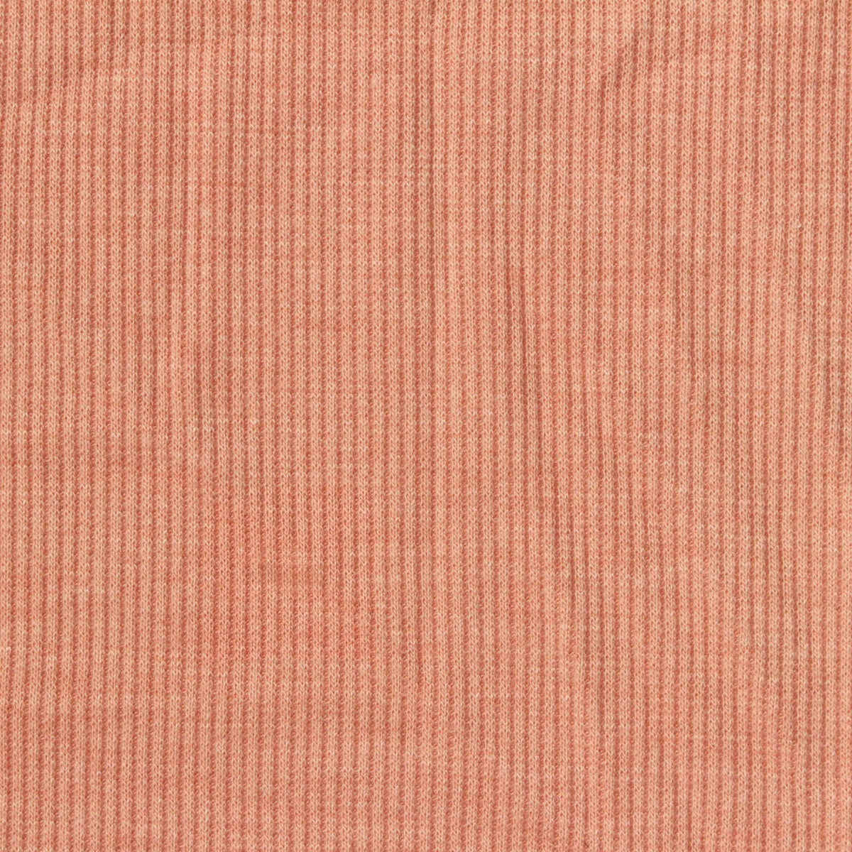 Polyester Viscose Stretch Rib Knit Fabric, 280 gsm, 137 cm — Orange