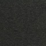 Heather Cotton Polyester Stretch Rib Knit Fabric, 350 gsm, 109 cm — Grey