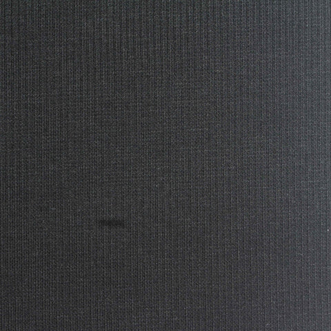 Cotton Polyester Stretch Rib Knit Fabric, 340 gsm, 127 cm — Grey