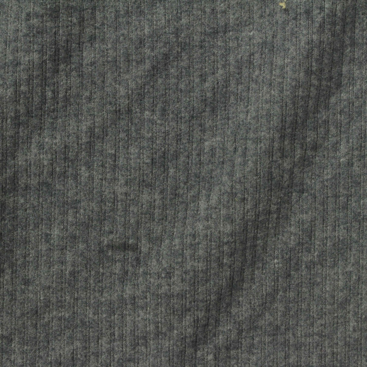 Heather Grey Marl Rib Knit, Poly-Viscose, 225 gsm