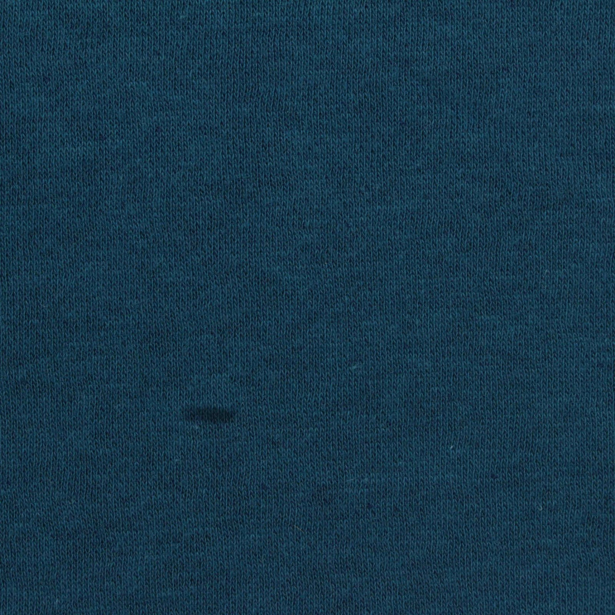 Brushed Cotton Polyester French Terry Fabric, 220 gsm, 165 cm — Navy