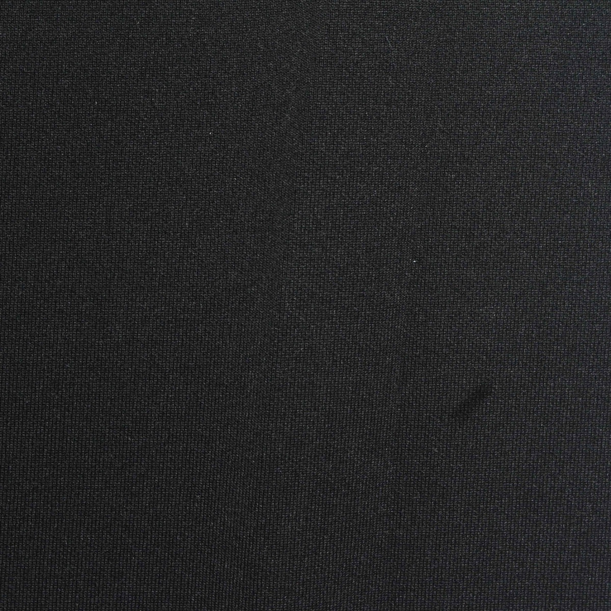 Washed Polyester Modal Stretch Scuba Knit Fabric, 380 gsm, 158 cm — Black