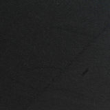 Viscose Polyester Stretch French Terry Fabric, 240 gsm, 170 cm — Black