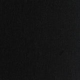 Acetate Polyester Stretch Rib Knit Fabric, 220 gsm, 140 cm — Black