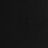 Acetate Polyester Stretch Scuba Knit Fabric, 250 gsm, 140 cm — Black