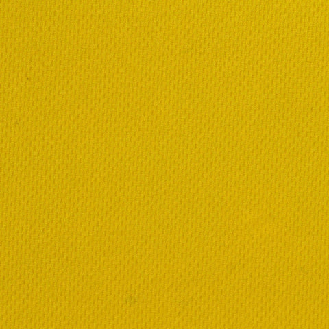 100% Polyester Birdseye Knit Fabric, 140 gsm, 160 cm — Yellow