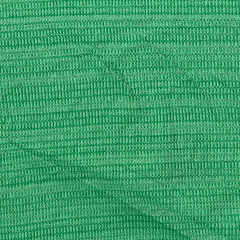 Green Tone-on-Tone Interlock Knit, Polyester, 170 gsm