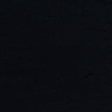 Brushed Cotton Polyester French Terry Fabric, 270 gsm, 185 cm — Black