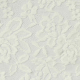 Cream Floral Lace, Nylon