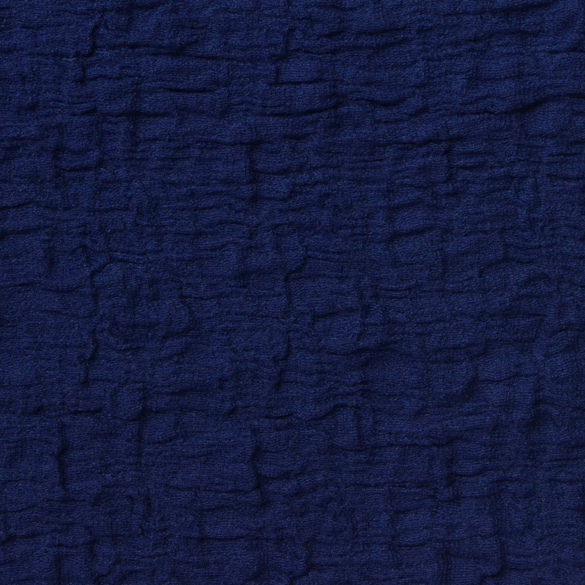 Nylon Cotton Stretch Lace Fabric, 225 gsm, 130 cm — Navy