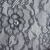 Black Floral Lace, Nylon