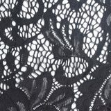 Black Floral Lace, Nylon