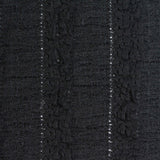 Black Lines Lace, Polyester