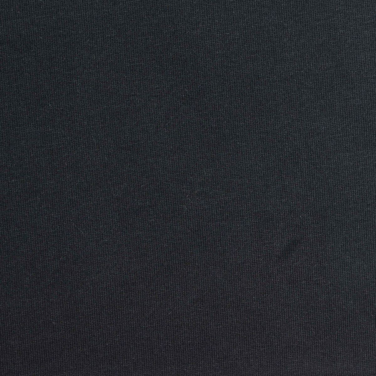 Cotton Polyester Jersey Knit Fabric, 200 gsm, 165 cm — Black, ref EF-266235