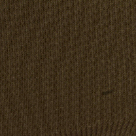 Polyester Tencel Lyocell French Terry Fabric, 460 gsm, 200 cm — Khaki