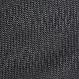 Dark Grey Marl Rib Knit, Polyester — texture