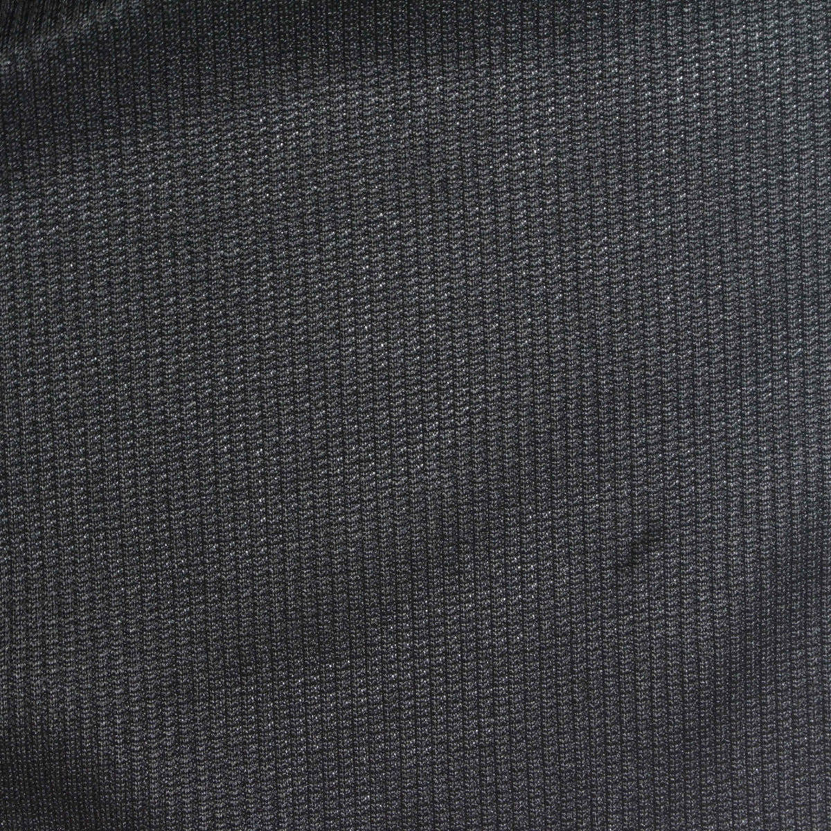 Dark Grey Marl Rib Knit, Polyester, 230 gsm, 145 cm