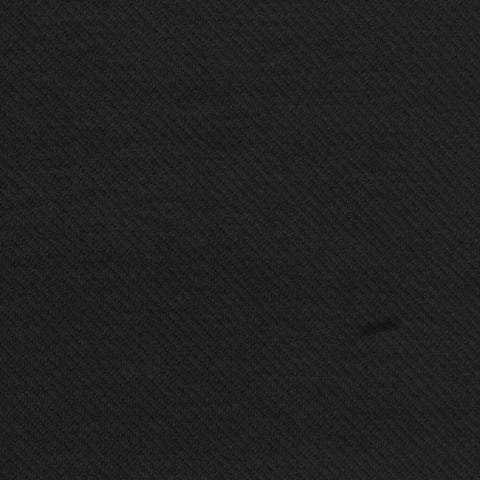 Cotton Polyester Stretch Scuba Knit Fabric, 440 gsm, 155 cm — Black