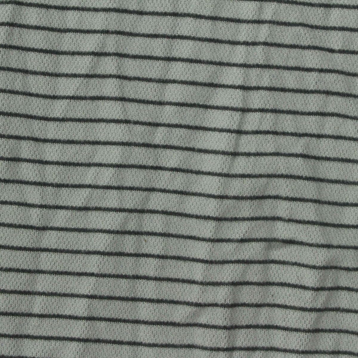 Dark Grey Horizontal-Stripe Birdseye Knit, Polyester