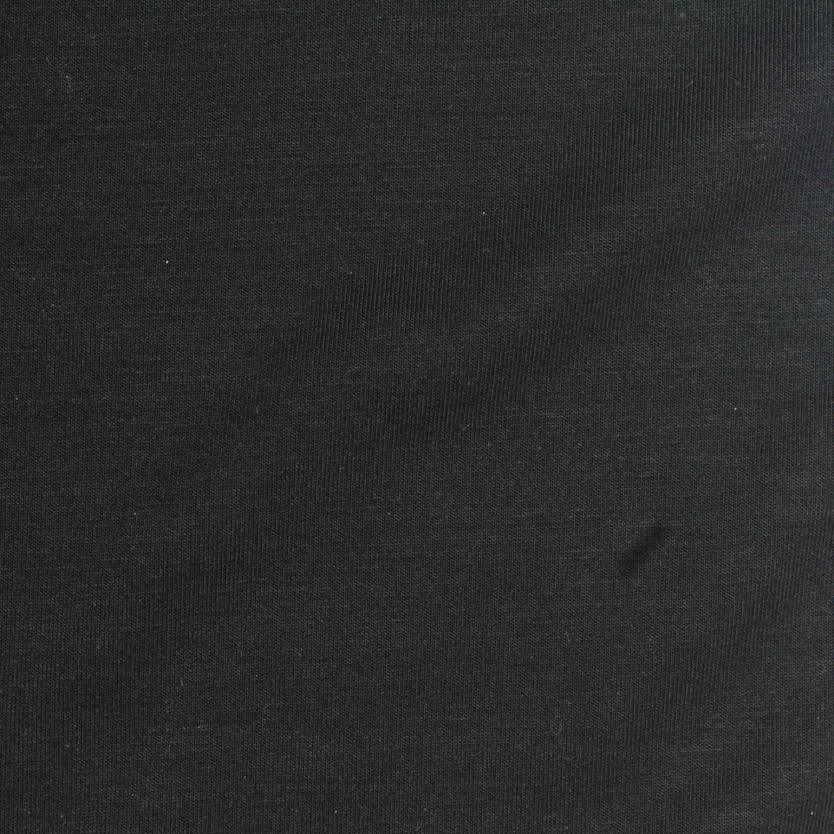 Jersey Knit Fabric, 200 gsm, 180 cm — Black