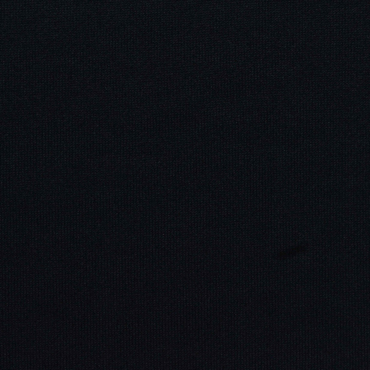 100% Polyester French Terry Fabric, 210 gsm — Black