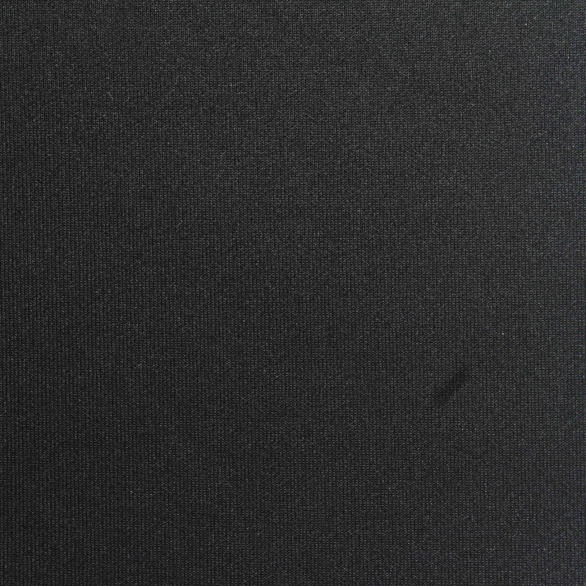 Polyester Cotton Stretch Scuba Knit Fabric, 256 gsm, 160 cm — Black