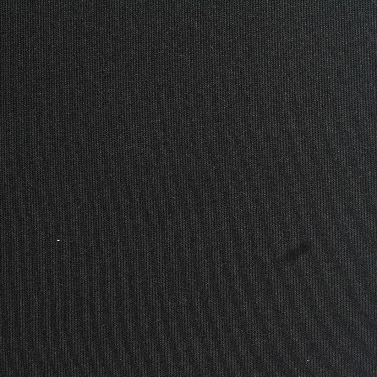 Polyester Cotton Stretch Scuba Knit Fabric, 300 gsm, 160 cm — Black