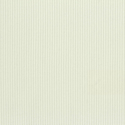 Polyester Stretch Rib Knit Fabric, 380 gsm, 132 cm — White