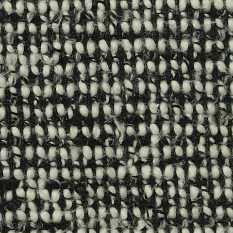 Black Marl Chunky Knit, Cotton-Poly, 300 gsm