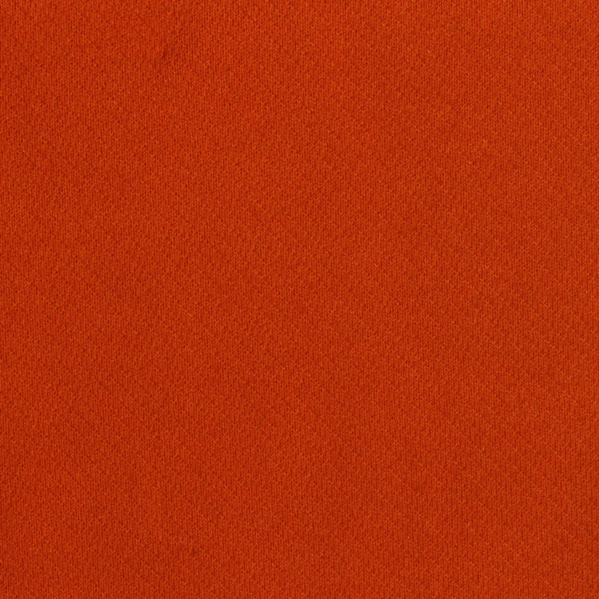 Polyester Cotton Stretch Interlock Knit Fabric, 310 gsm, 165 cm — Orange