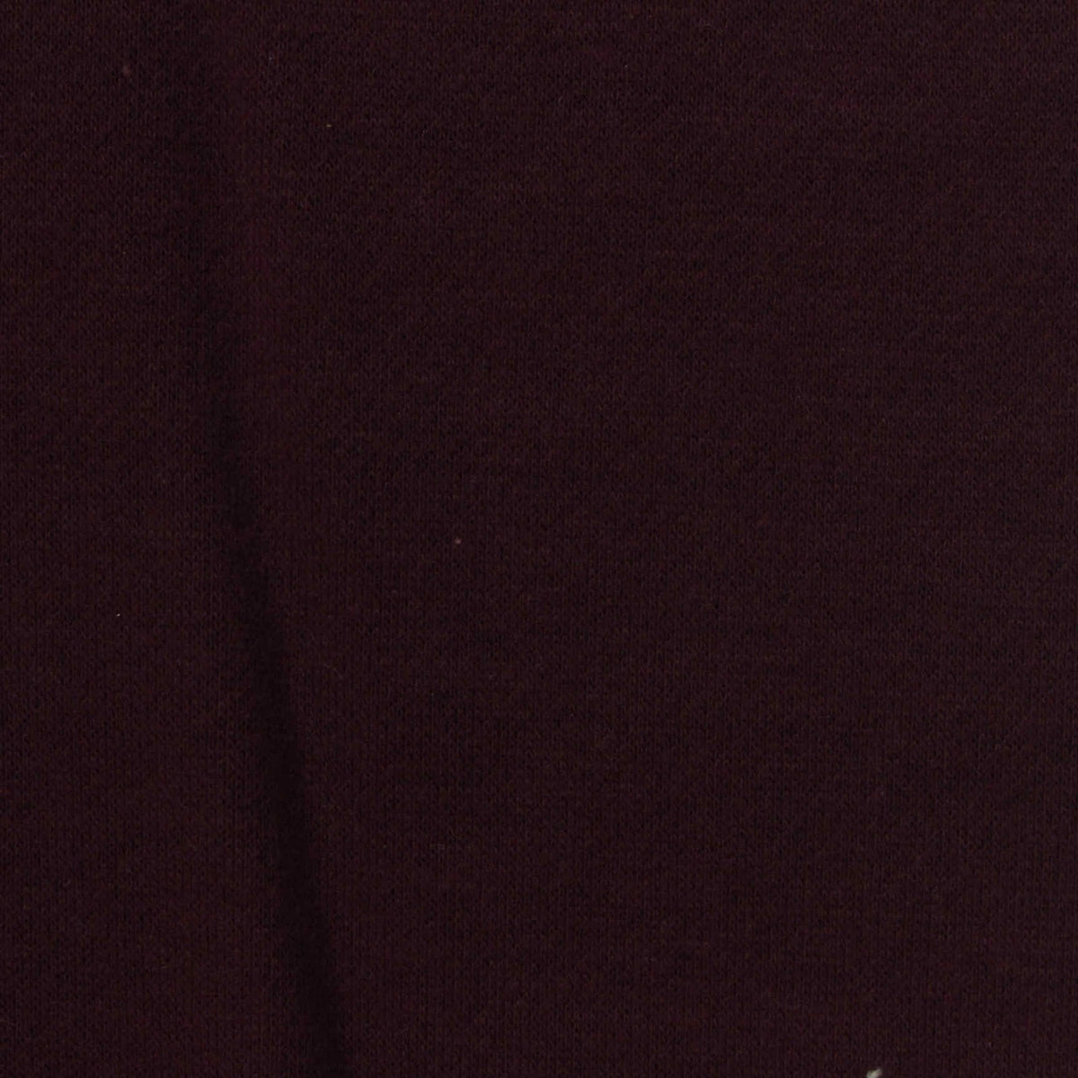 Brushed Cotton Polyester French Terry Fabric, 260 gsm, 170 cm — Red
