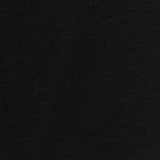 Yarn-Dyed Polyester Stretch Scuba Knit Fabric, 400 gsm, 165 cm — Black