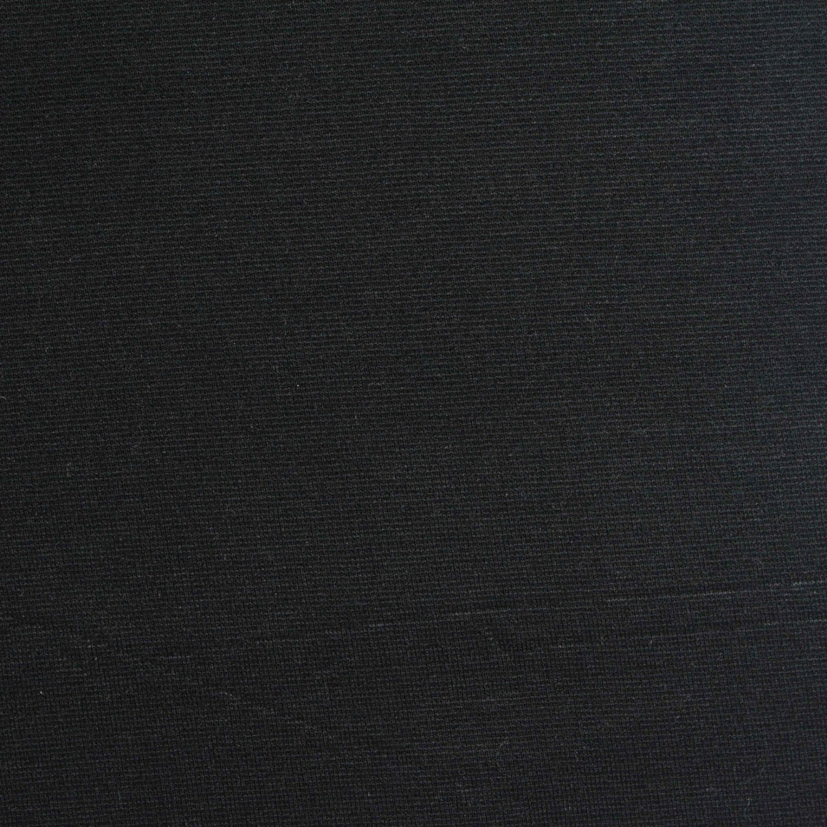 Viscose Nylon Stretch Ponte Knit Fabric, 320 gsm, 160 cm — Black