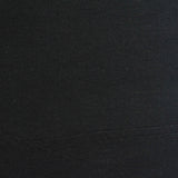 Viscose Nylon Stretch Ponte Knit Fabric, 320 gsm, 160 cm — Black