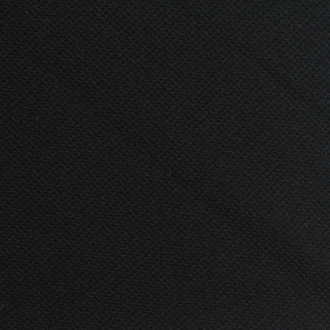 Polyester Stretch Knit Fabric, 320 gsm, 160 cm — Black