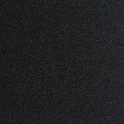 Polyester Stretch Knit Fabric, 245 gsm, 155 cm — Black