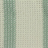 Green Vertical-Stripe Warp Knit, Poly-Cotton