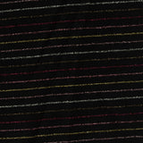 Silver Stripes Knit, Nylon-Metallic