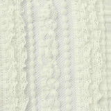 Cream Openwork Lace, Cotton-Nylon