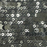 Silver Sequin Knit, Spandex — texture