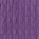 Purple Tone-on-Tone Crepe, Poly-Cotton