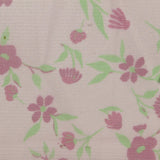 Pink Flowers Mesh, Polyester