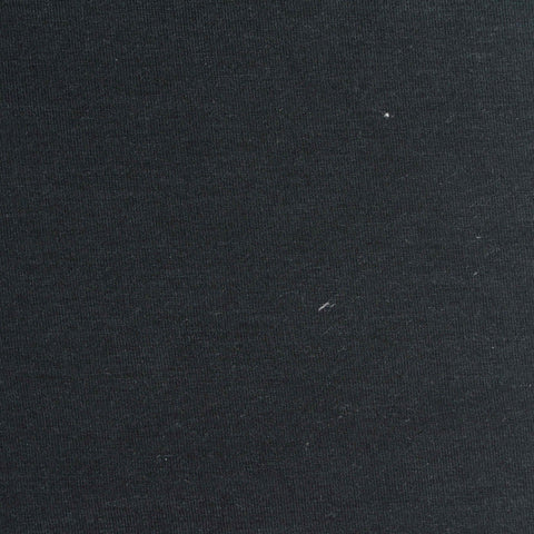 Polyester Tencel Lyocell Stretch Jersey Knit Fabric, 170 gsm, 150 cm — Black