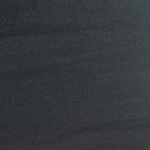Polyester Stretch Sateen Fabric, 330 gsm, 160 cm — Navy