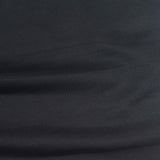 Nylon Stretch Jersey Knit Fabric, 195 gsm, 165 cm — Black