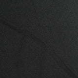 Polyester Stretch Milk Silk Knit Fabric, 120 gsm, 150 cm — Black