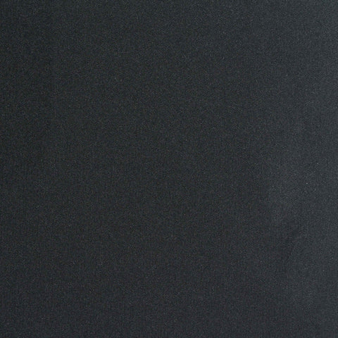 Polyester Stretch Sateen Fabric, 280 gsm, 150 cm — Black, ref EF-266357